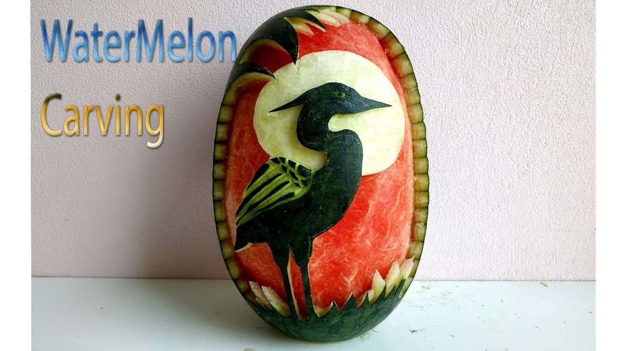 WaterMelon | carving fruits | By BÀN TAY ĐEN 
