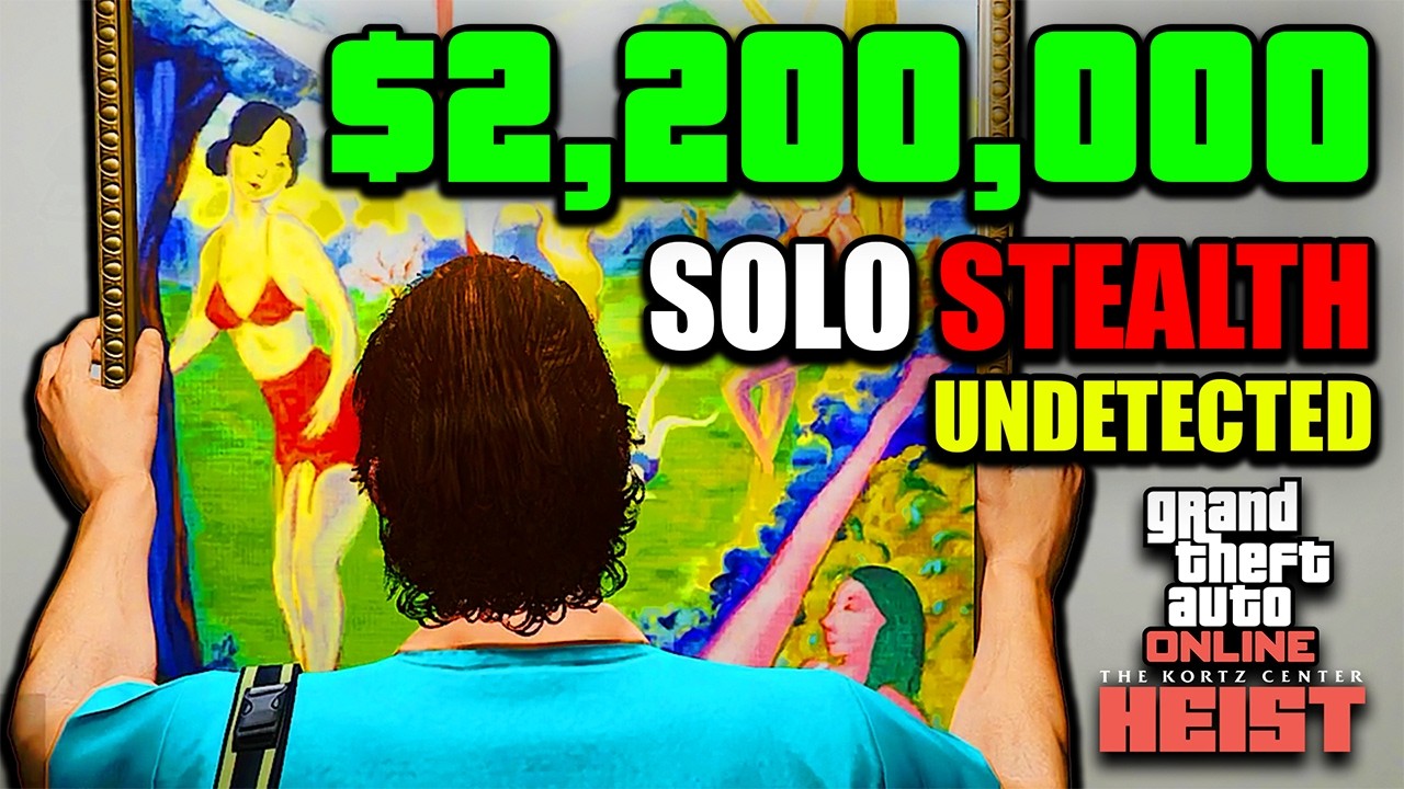 EASIEST Stealth Solo Run for Kortz Center Heist in GTA Online! (Complete Everytime) Make Money FAST