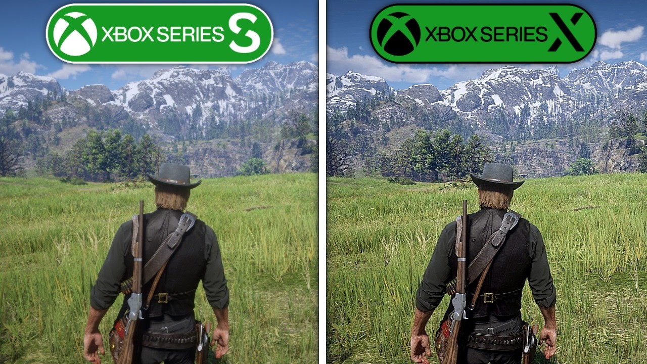 Red Dead Redemption 2 &ndash; Xbox Series S vs  Xbox Series X - Detailed Graphics Comparison | 4K