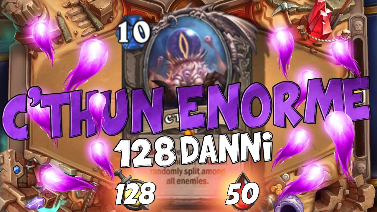 128 DANNI DI C'THUN - HEARTHSTONE CHALLENGE!! [HEARTHSTONE ITA]