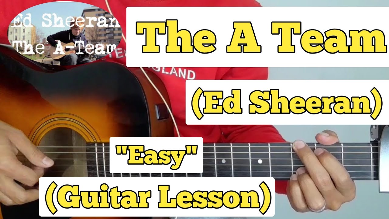 The A Team - Ed Sheeran | Guitar Lesson | Easy Chords | (Acoustic)
