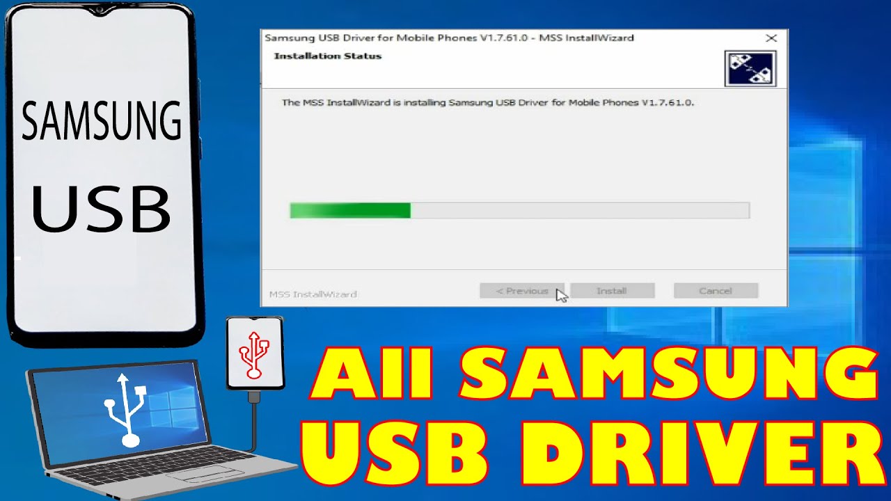 HOW TO INSTALL SAMSUNG USB DRIVER IN PC.