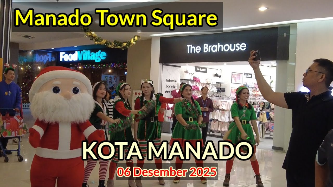 Suasana Mantos (Manado Town Square) 06 Desember 2025, Kota Manado