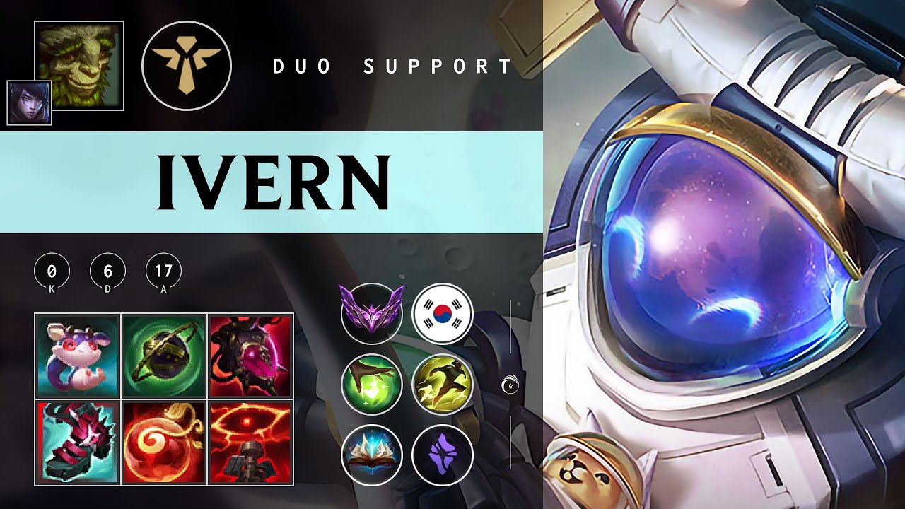 Ivern Support vs Fiddlesticks - KR Master Patch 25.24