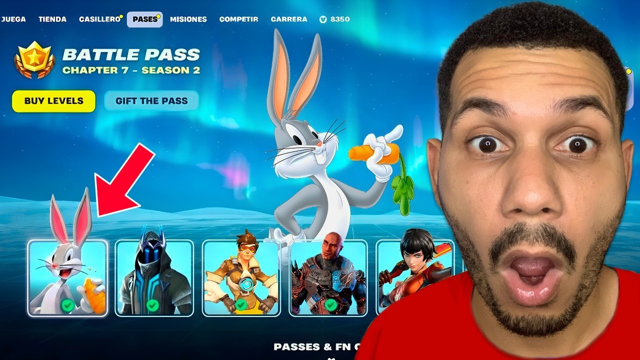 PASE de BATALLA de la Temporada 2 de Fortnite Capítulo 7 (TODO SE REINICIA) 🤯