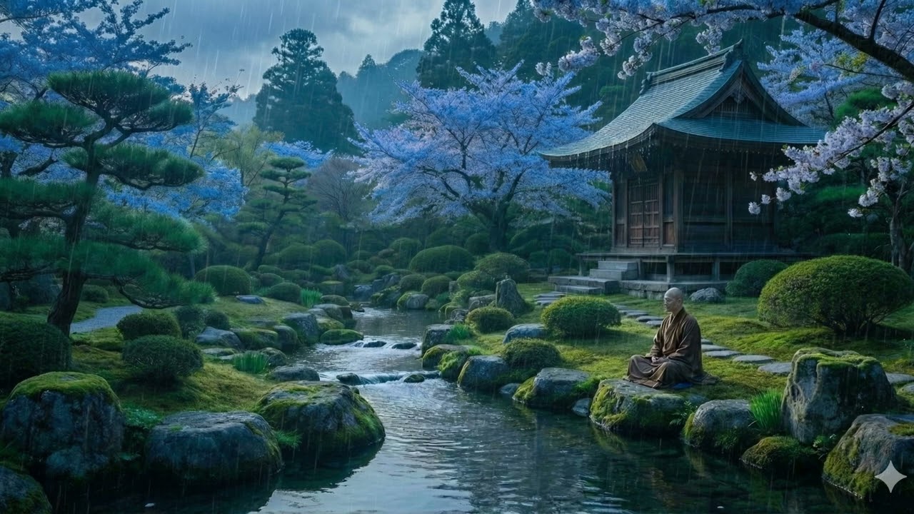 Minimal Piano & Rain | 3 Minute Zen Ambient Relaxation