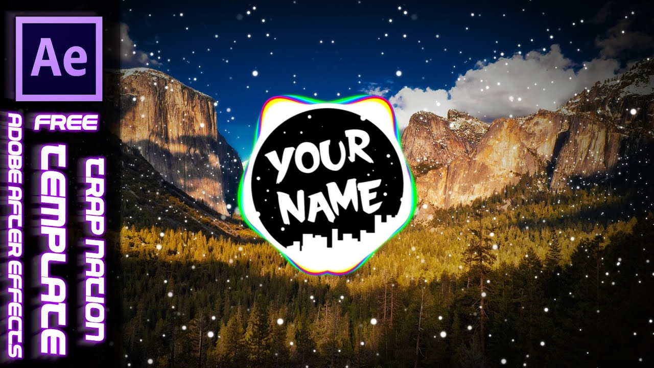 Trap Nation - Free After Effects Audio Spectrum Template [Audio React]