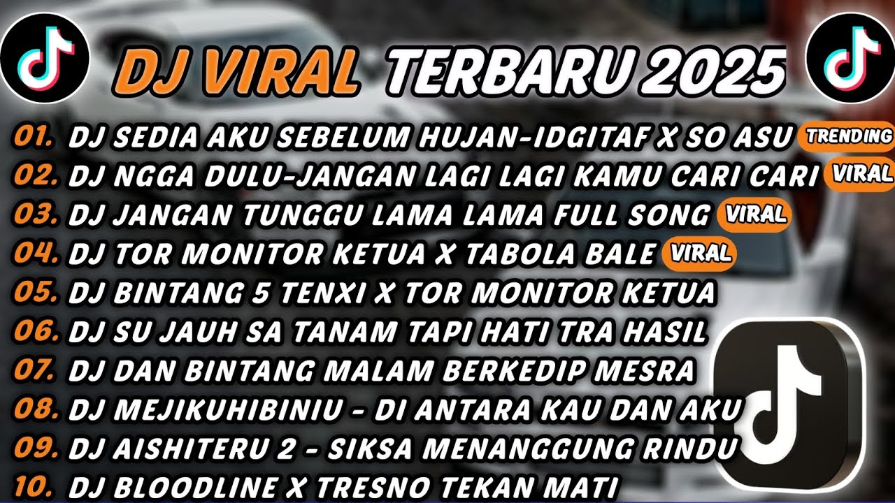 DJ TIKTOK TERBARU 2025 - DJ SEDIA AKU SEBELUM HUJAN-IDGITAF X SO ASU🎵DJ NGGA DULU-JANGAN LAGI LAGI🎵