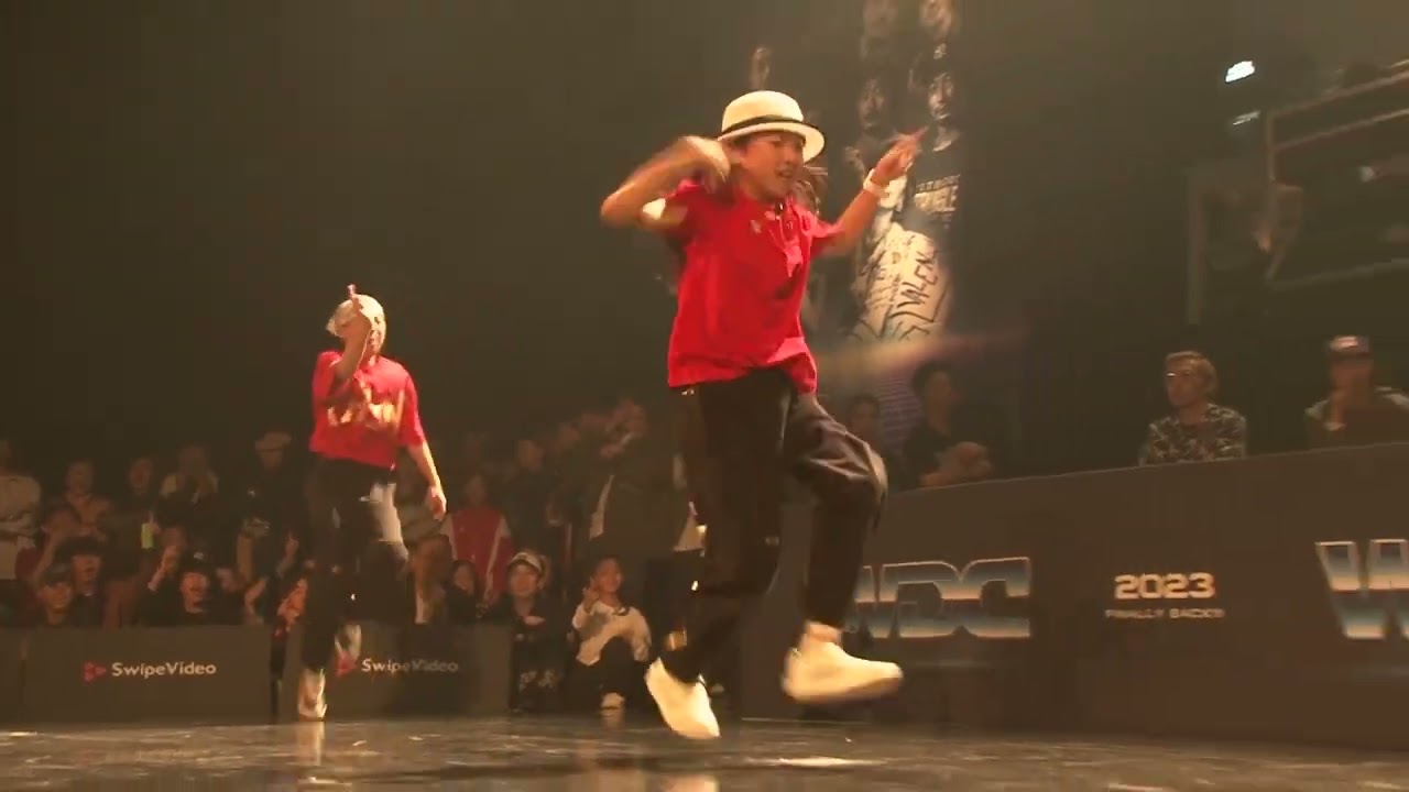 WDC 2023  KIDS ALLSTYLE FINAL  A Rin & Lai KeXin　vs　王泽逸 & Daniel