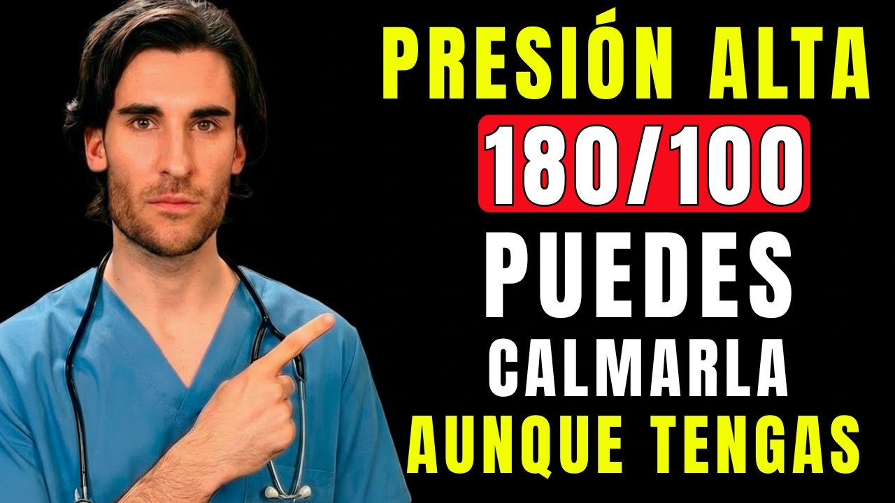 Presión Arterial 180/100: Qué Hacer en 5 Minutos para EVITAR un Derrame Cerebral (Sin Pánico)