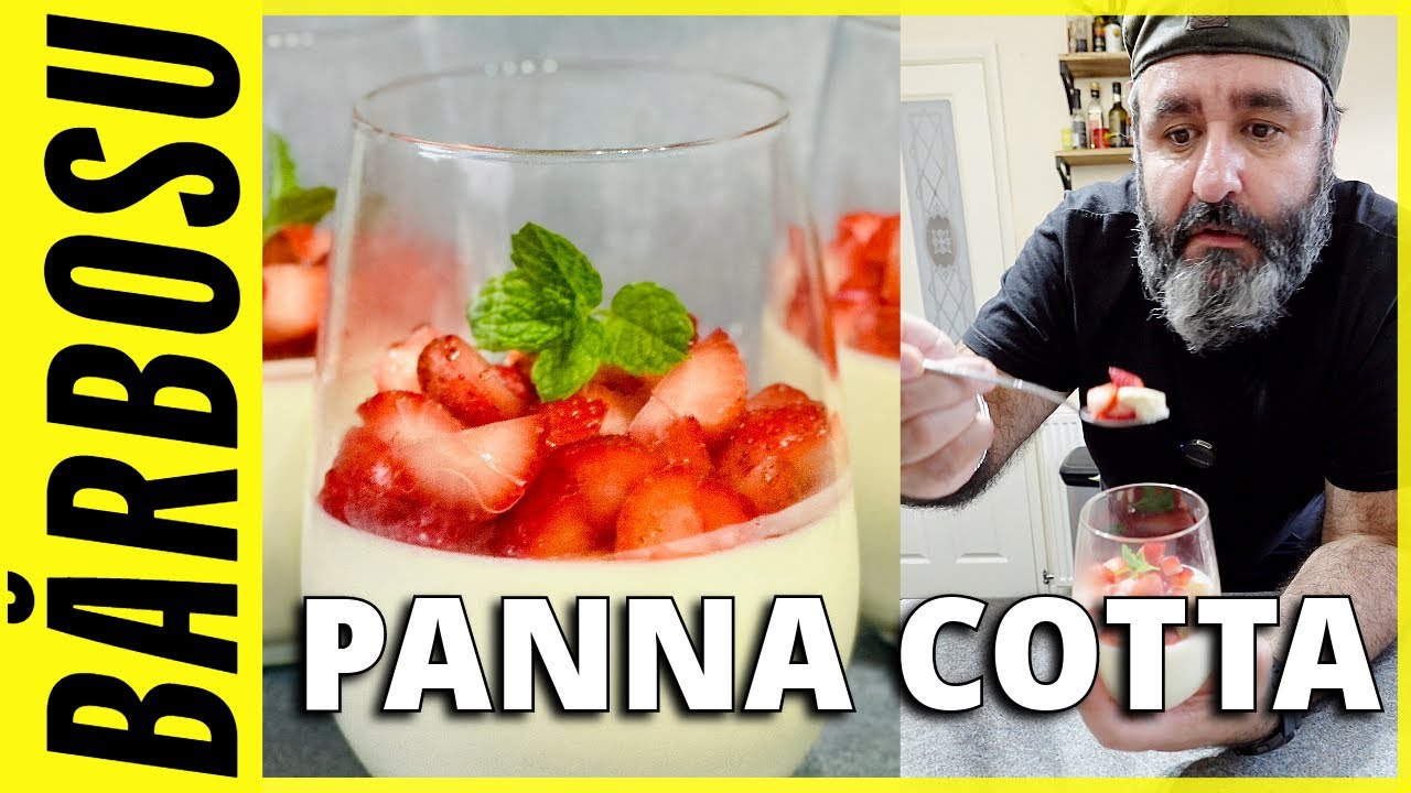 PANNA COTTA . CEL MAI SIMPLU DESERT.
