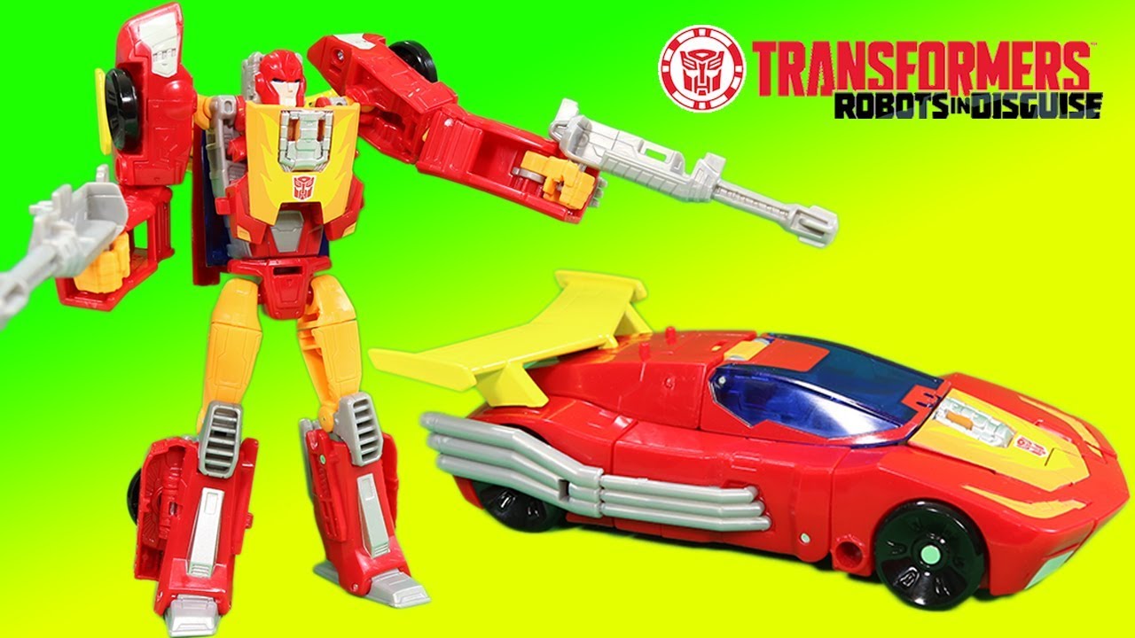 Transformers Generations Hot Rod & Titans Return Deluxe Class Firedrive save the day!