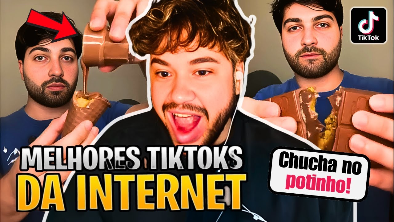 TUDO É FEITO DE BOLO DE CENOURA! - React Tiktoks Brino
