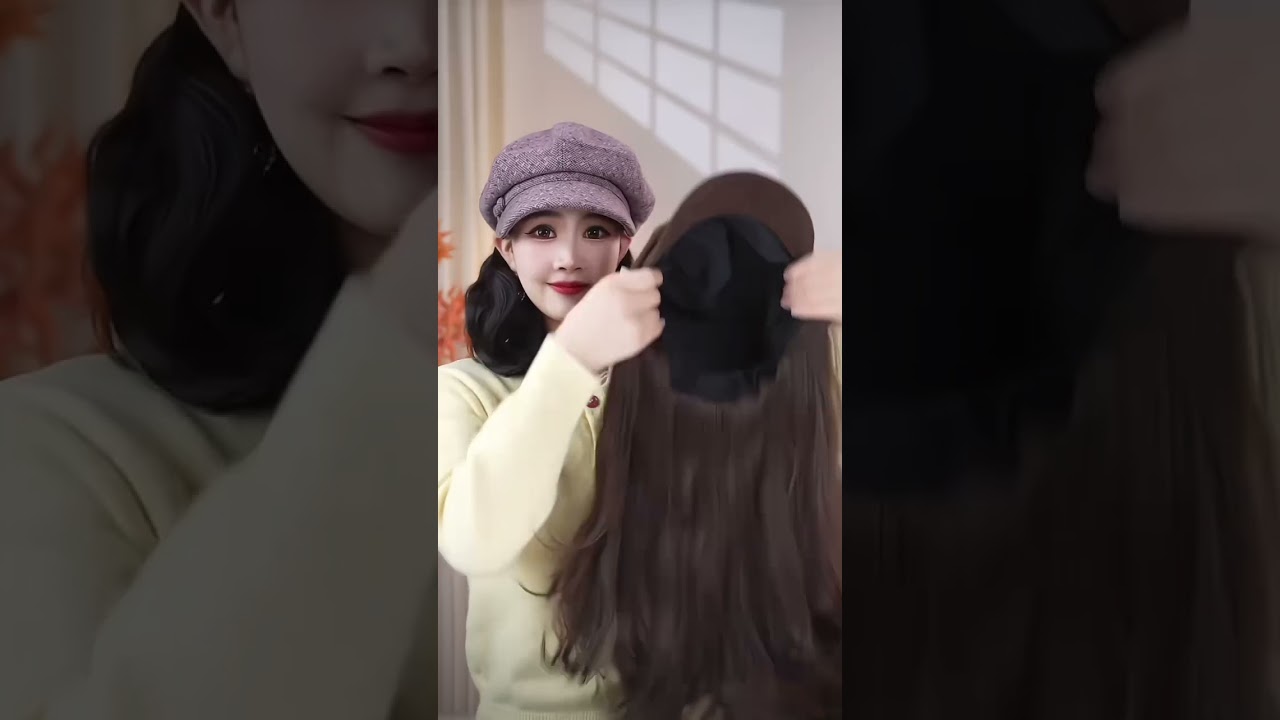 Smooth Hair Wig Try-On | RealorFake?"