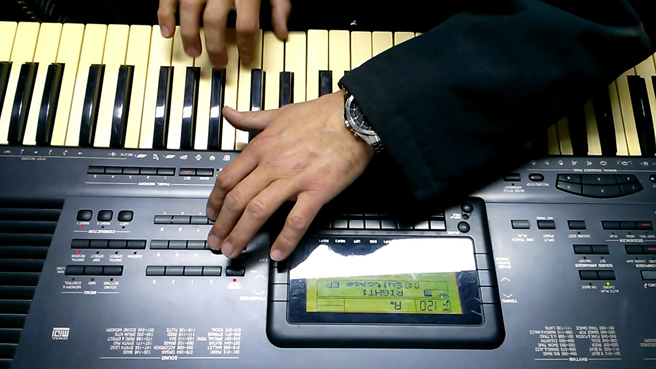 Technics KN 930 (sound and styles demonstration)