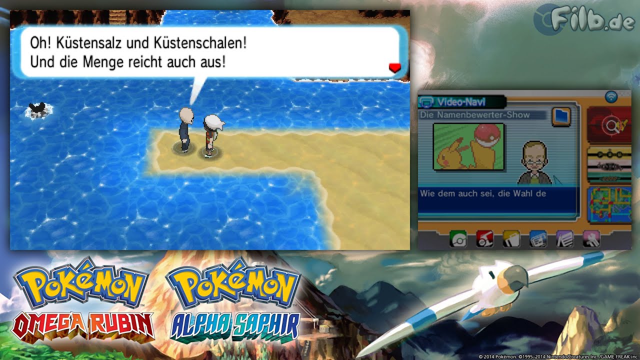 Pokémon Alpha Saphir – Teil 49: Küstenhöhle, Prachtpolis City