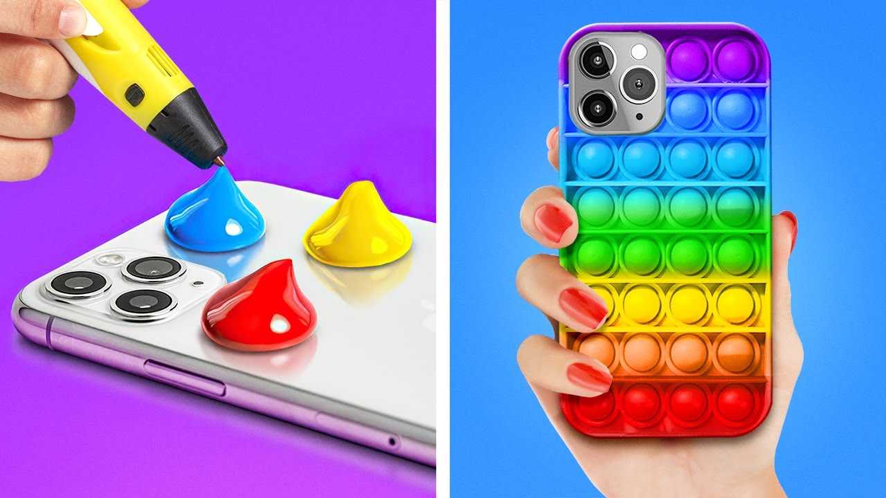 HACK GENIALI COL TELEFONO || Brillanti idee e creazioni fai-da-te per il telefono su 123 GO Like!