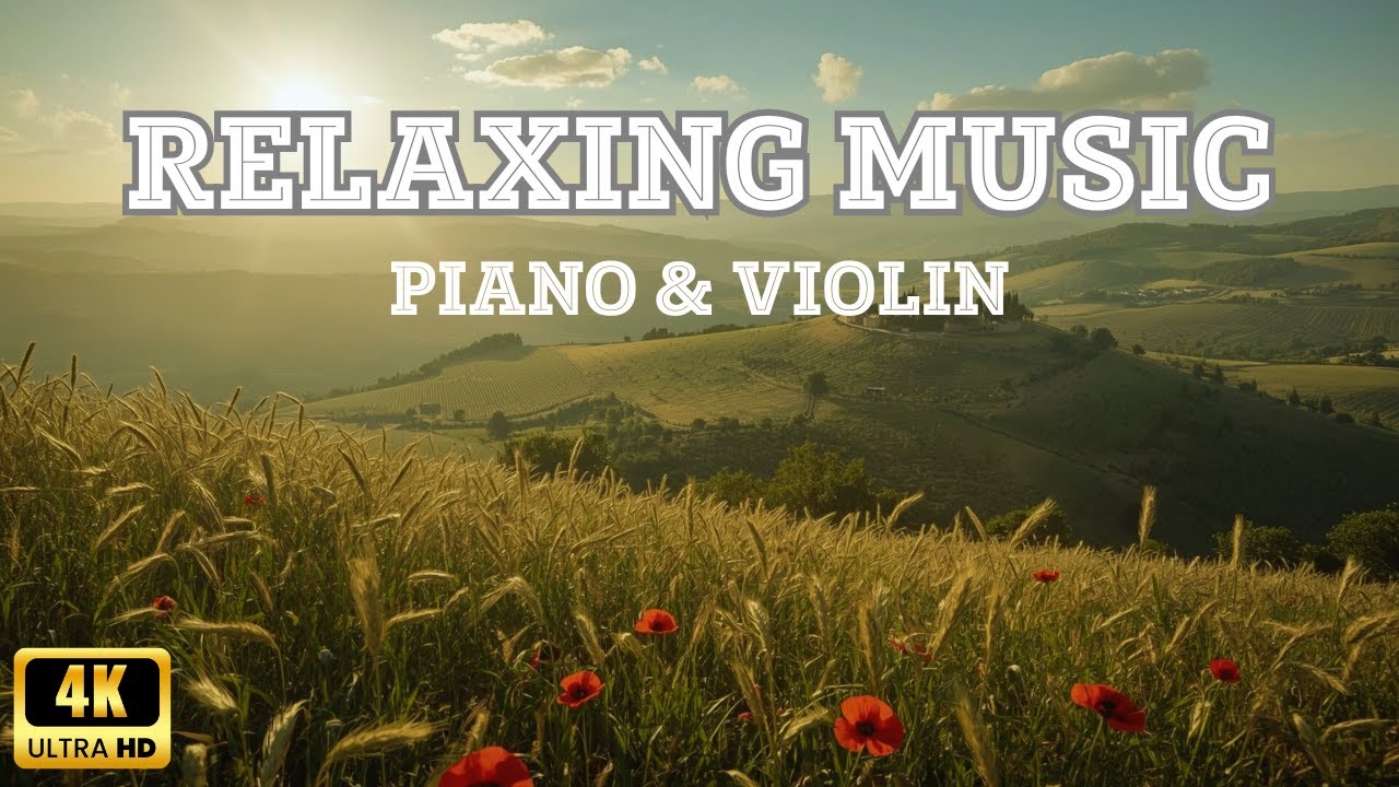 Deep Sleep Music - Relaxing Piano and Violin Music for Stress Relief and Anxiety