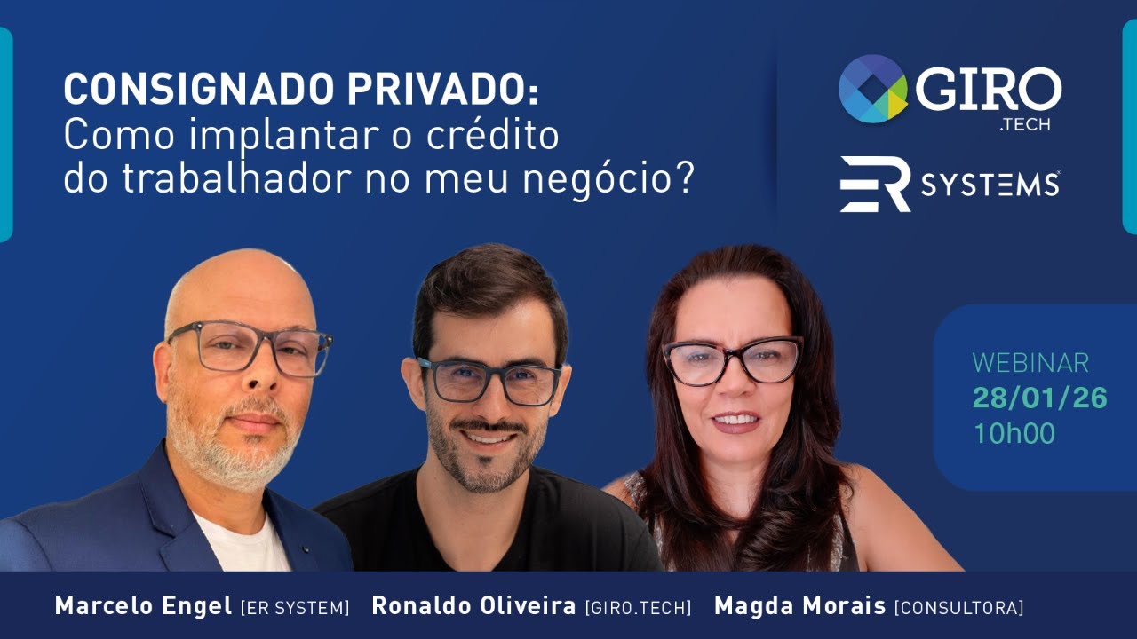 Webinar | Consignado Privado: Como implantar o crédito do trabalhador no meu negócio?