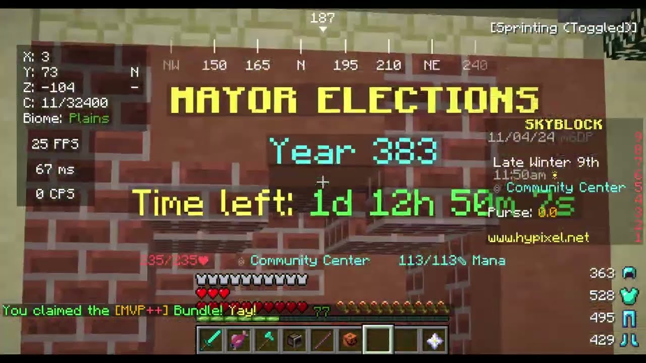Hypixel Skyblock 1: Returning to My Old Island