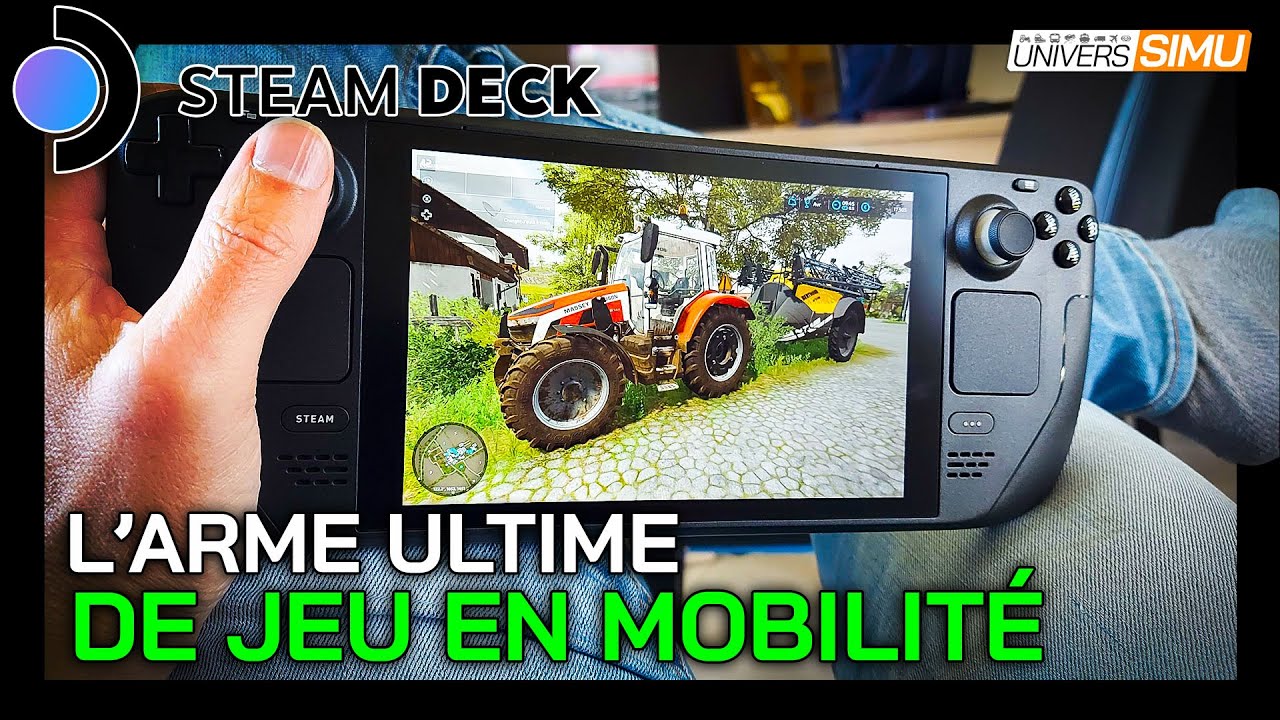 STEAM DECK de Valve : FARMING SIMULATOR 22 devient réellement mobile. Coup d'œil à chaud.