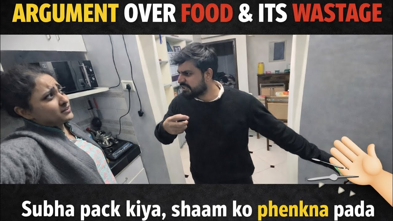 Finally HUSBAND WON argument 🤣Biwi se. Baad mai lungi iss se BADLA