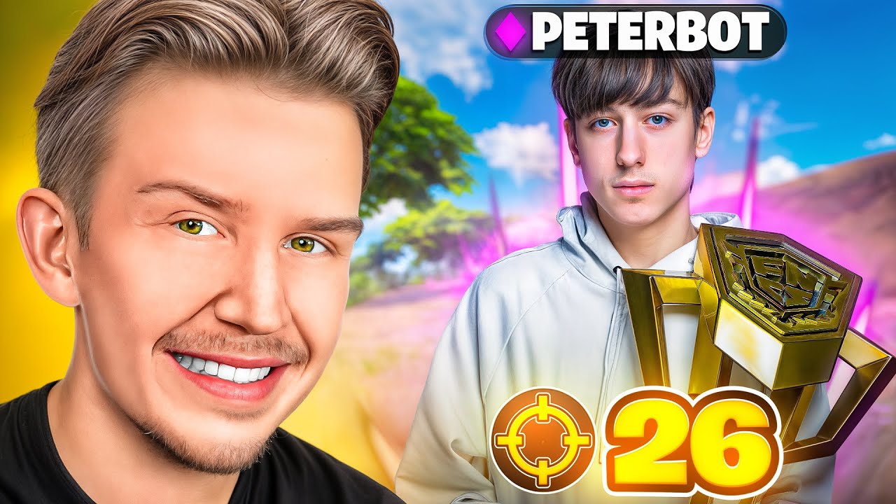 Peterbot ist der BESTE Spieler der WELT! 😳  26 Kills im Solo Cash Cup Cup
