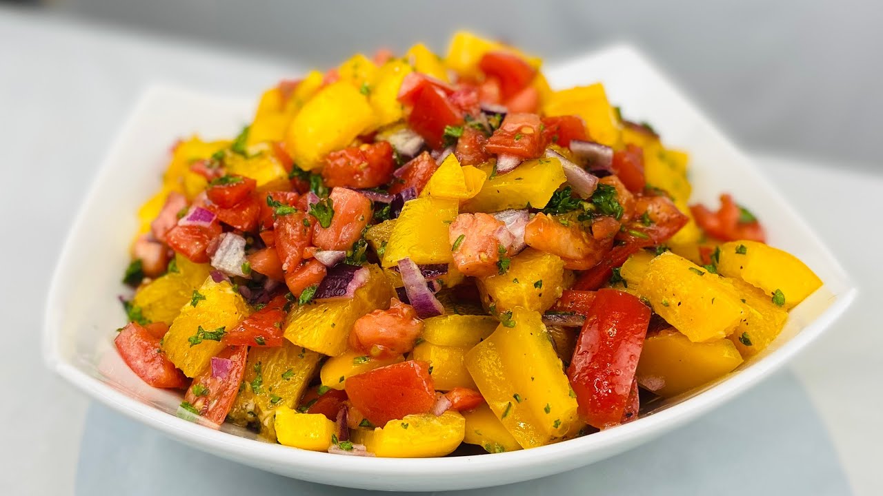 Simple Orange Salad | የብርቱካን   ሰላጣ
