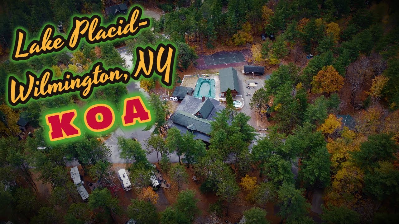 Lake Placid  / Wilmington KOA From Above
