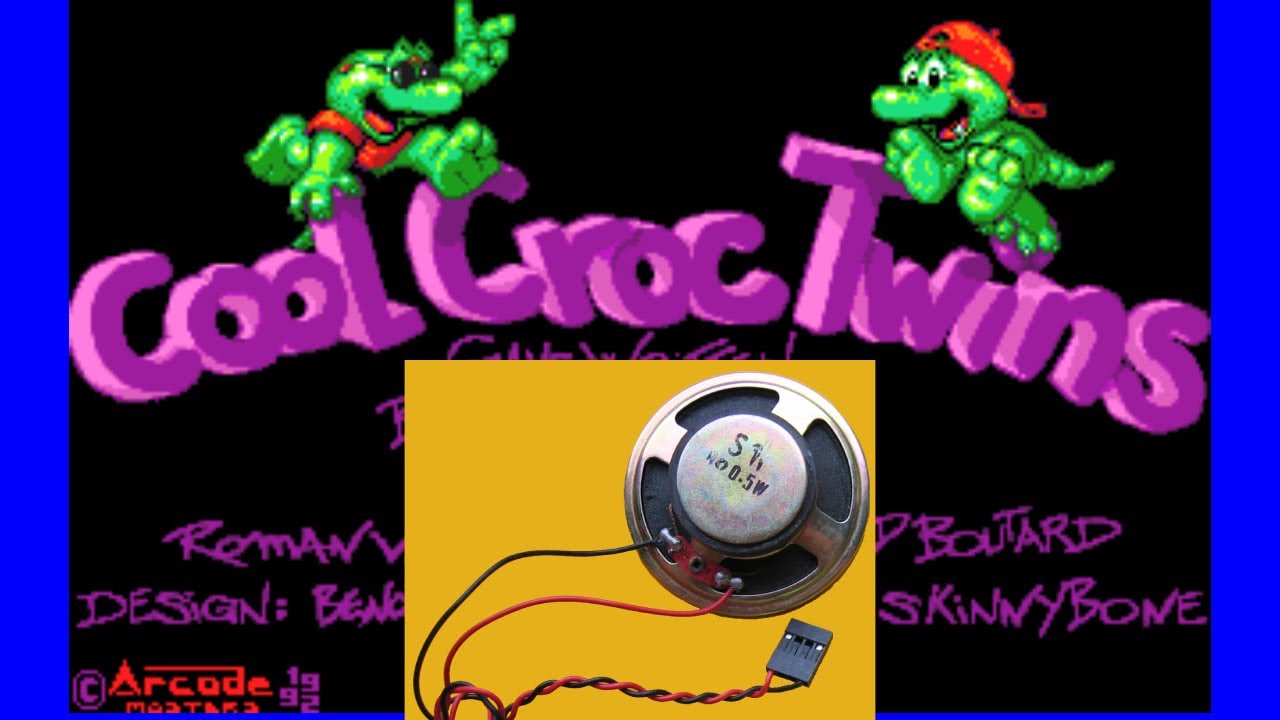 The Cool Croc Twins [MS DOS] Some Music on IBM PC Speaker