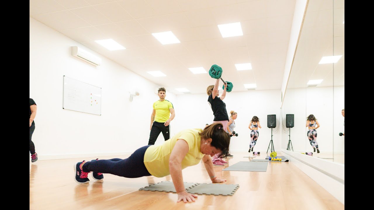 Clase de tonificación en Gandia