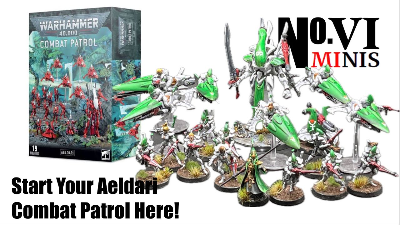 Warhammer 40K Combat Patrol: Aeldari, Biel-Tan - from Box to Tabletop in just 5 Hours!