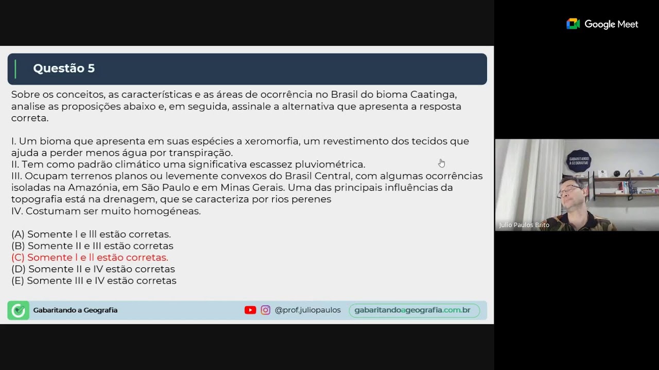 AULA 9 TURMA ESFCEX CLIMA E VEGETAÇÃO
