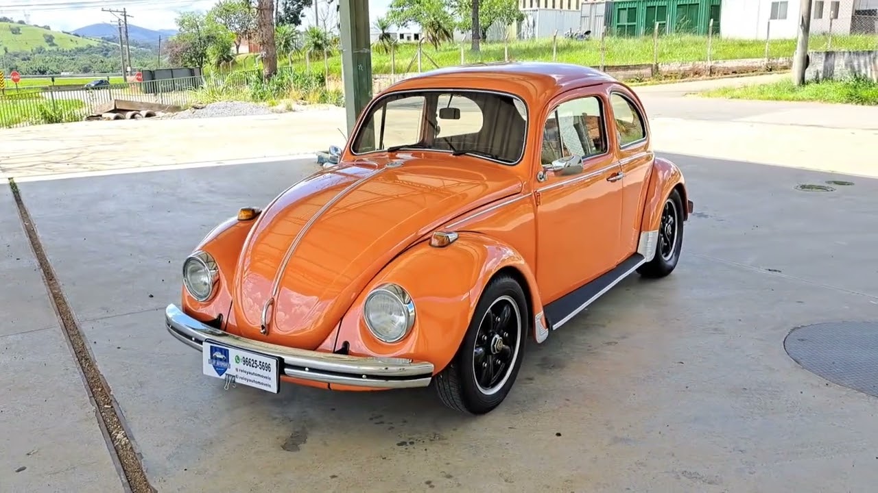 Vw Fusca 1972 Laranja Monza #reloyautomoveis #vwfusca #vw #fuscas #fuscaavenda