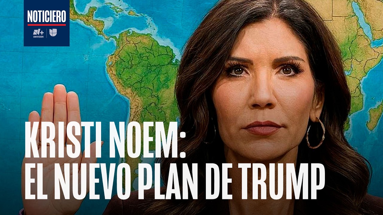 Kristi Noem: De titular de ICE a enviada especial de “Shiel of the Americas” para plan continental