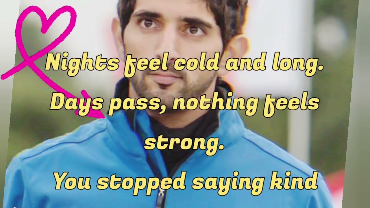 English Poem, You Smile While I Crying 😢, Fazza Poems, Sad Love Poem, Romantic Poems, Sheikh Hamdan