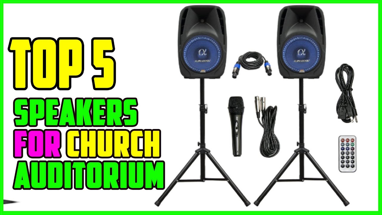 TOP 5 Best Speakers for Church Auditorium 2026