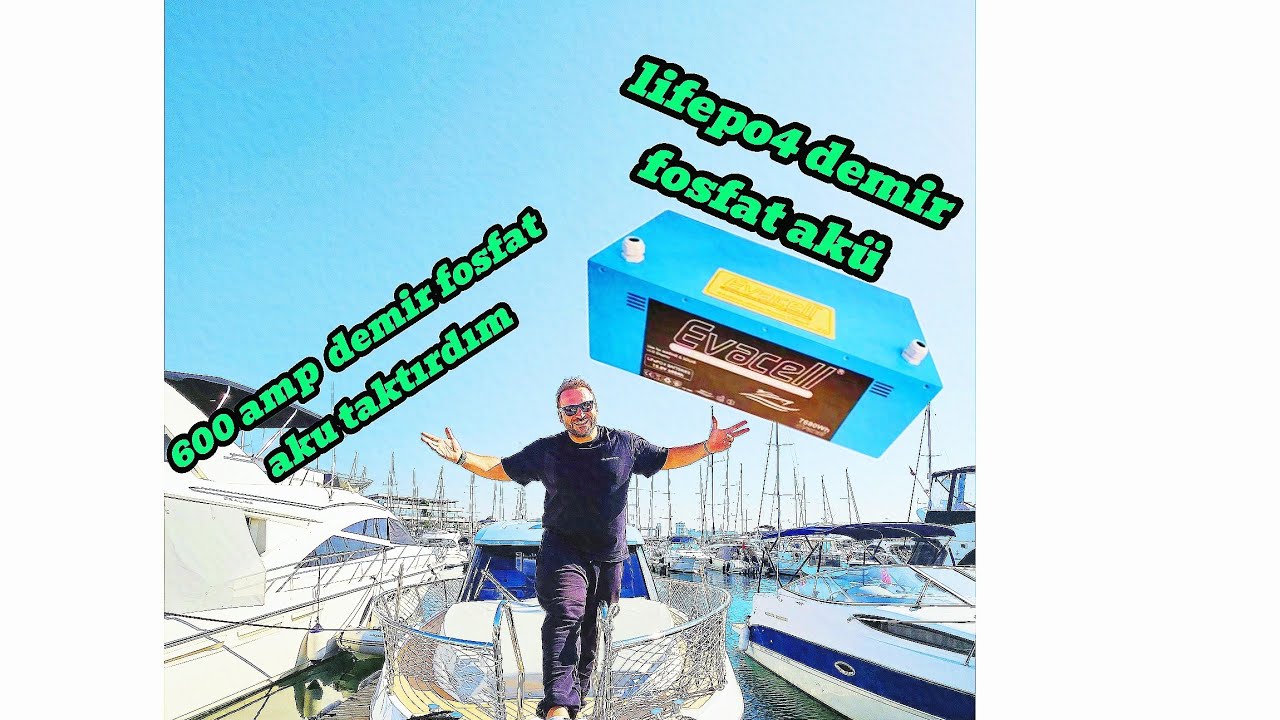 Sancak Yat tekneme Tekneme Lityum Demir Fosfat (LiFePO4) Akü Taktım! İşte Sonuçlar
