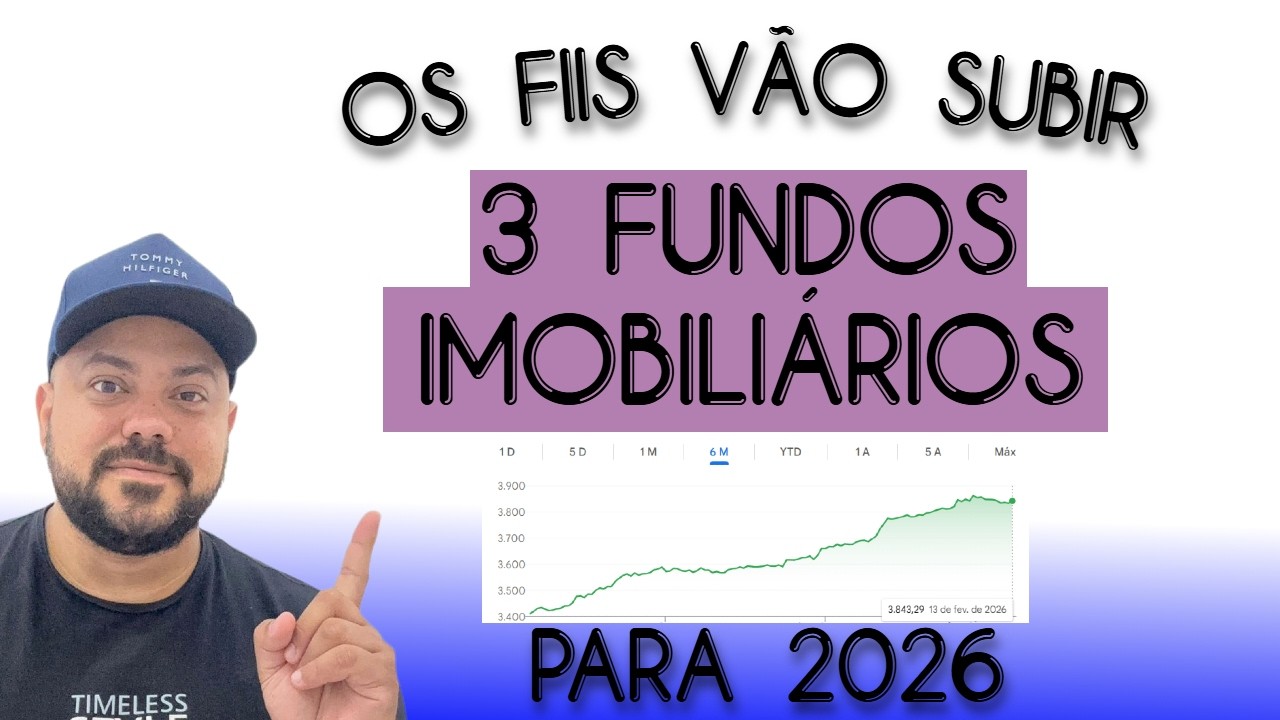 Os ÚNICOS 3 FIIS que você precisa investir em 2026