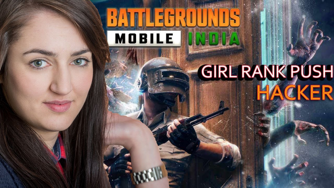 Girl Rank Pushing With Hacker BGMI