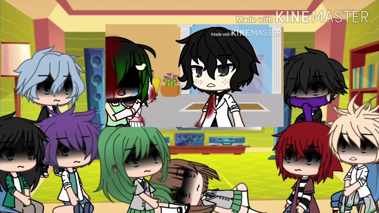 BHNA react to dekus past My AU