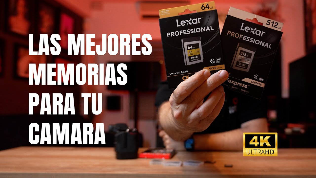 Las mejores memorias para tu cámara