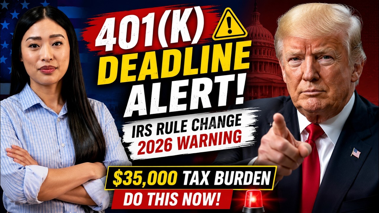 401(k) DEADLINE ALERT! New IRS Rule Change 2026 Could Cost You $35,000 &ndash; Act Before It's Too Late!