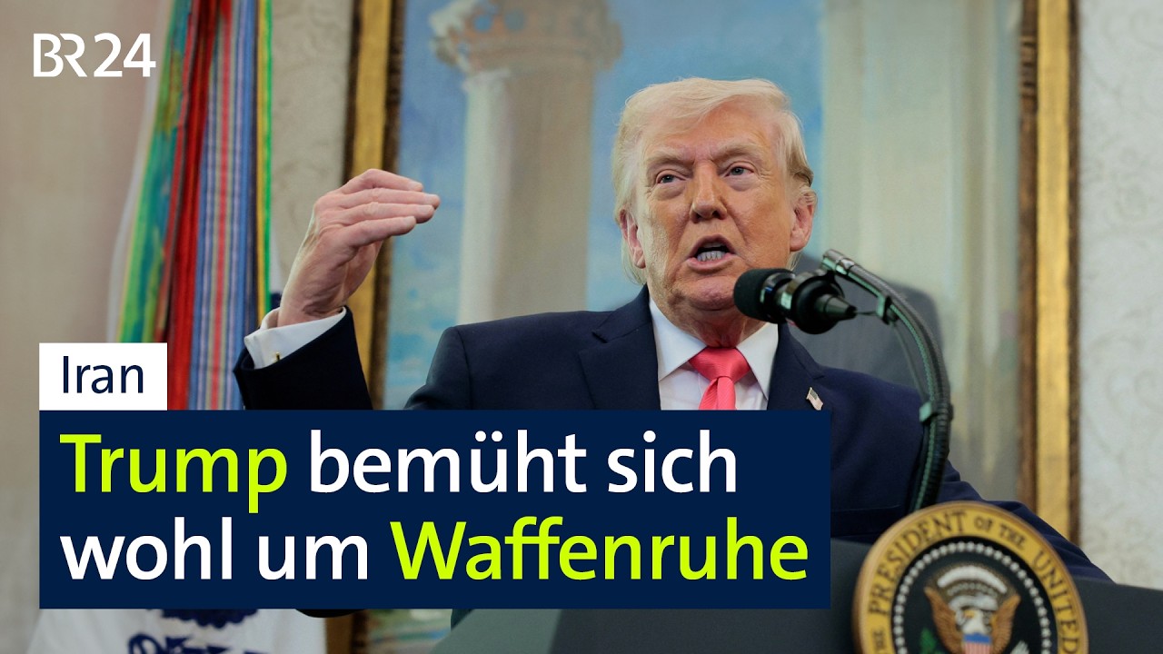 Iran: Trump bem&uuml;ht sich wohl um Waffenruhe | BR24