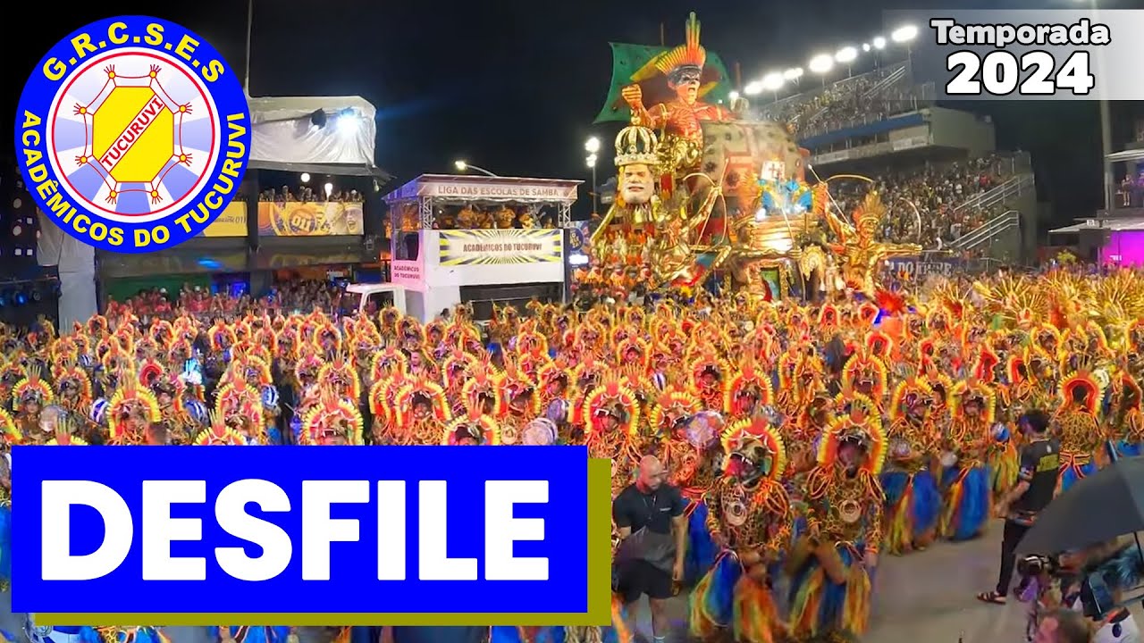 Tucuruvi 2025 | Bateria no desfile oficial | Samba ao vivo - #DesfileLIGASP25