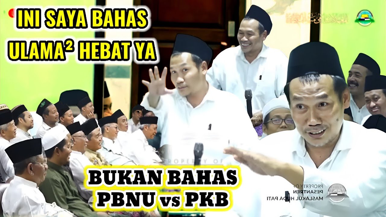 Gus Baha Gojlok Dzuriyah Mbah Sahal Mahfudz acara Haul Pati Bahas Ulama Hebat Bukan PBNU vs PKB