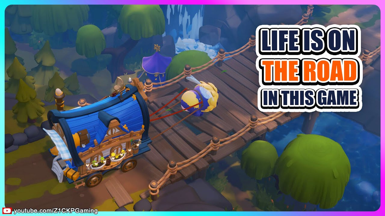 THE MOST HEARTWARMING ADVENTURE GAME IS OUT 1.0 FINALLY! Cozy Caravan Indie Game Review by Z1CKP