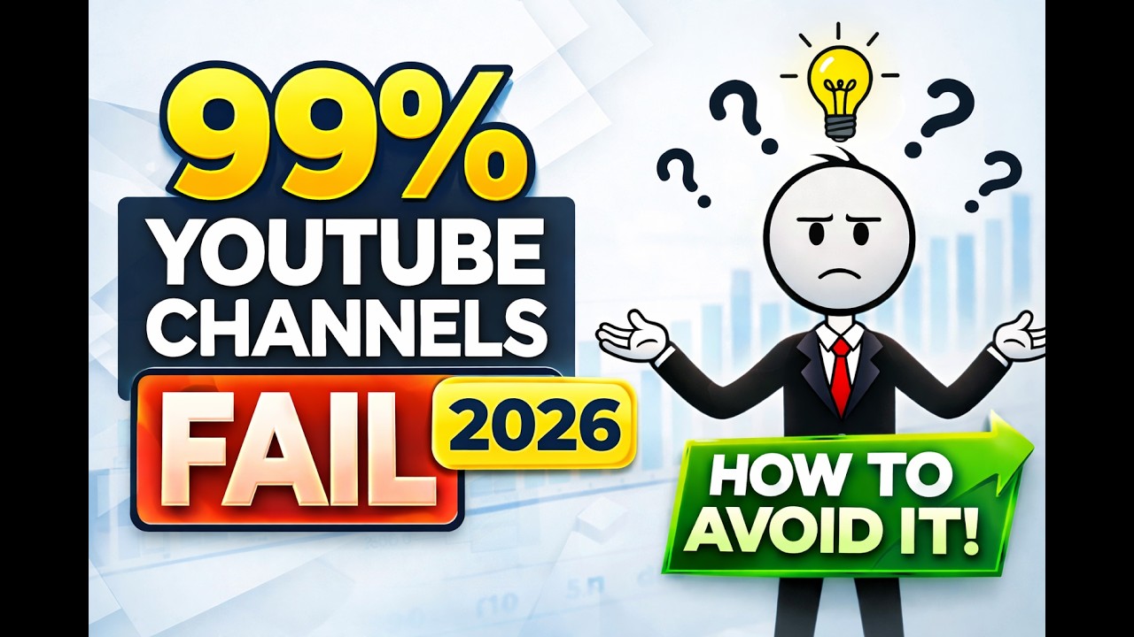 Why 99% of YouTube Channels FAIL (And How to Avoid It in 2026)
