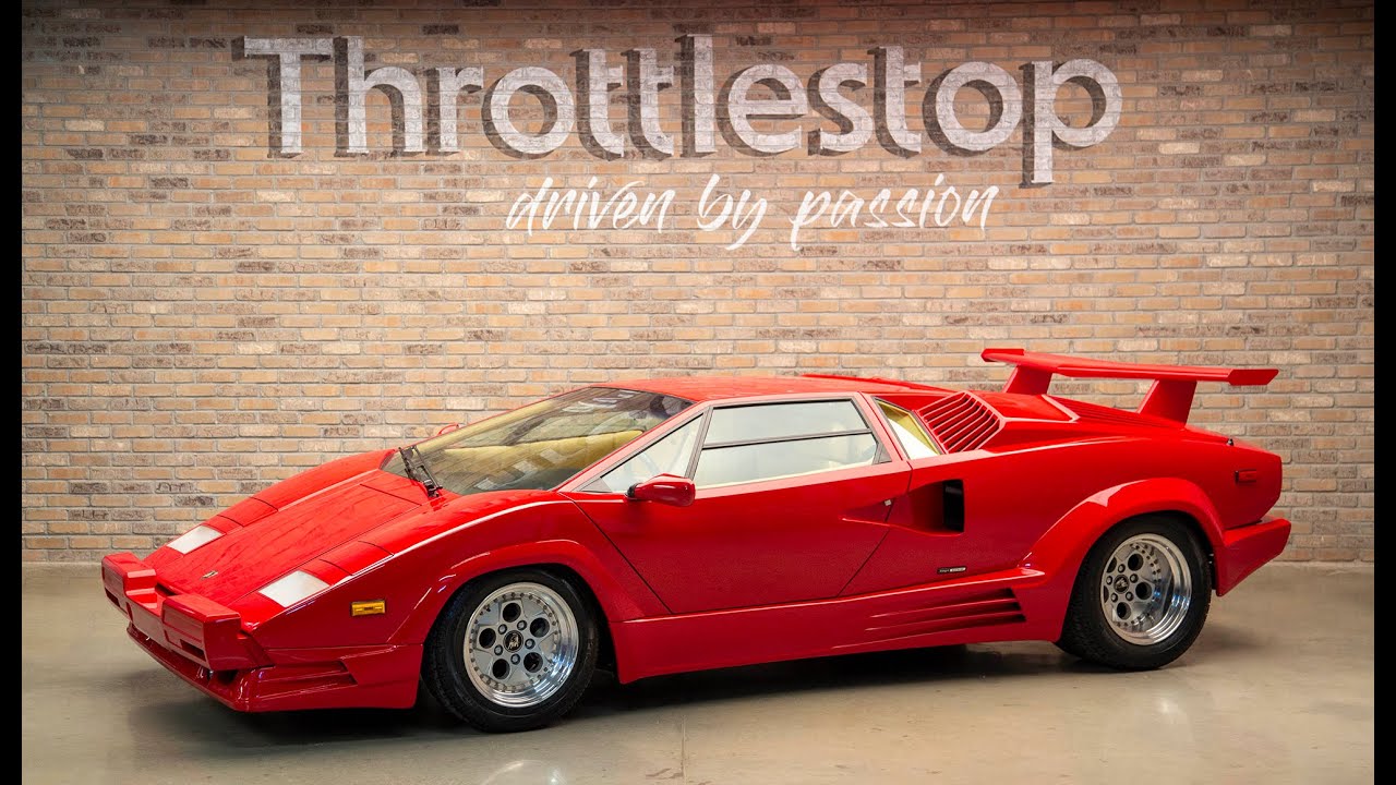 1989 Lamborghini Countach 25th Anniversary LP112 D