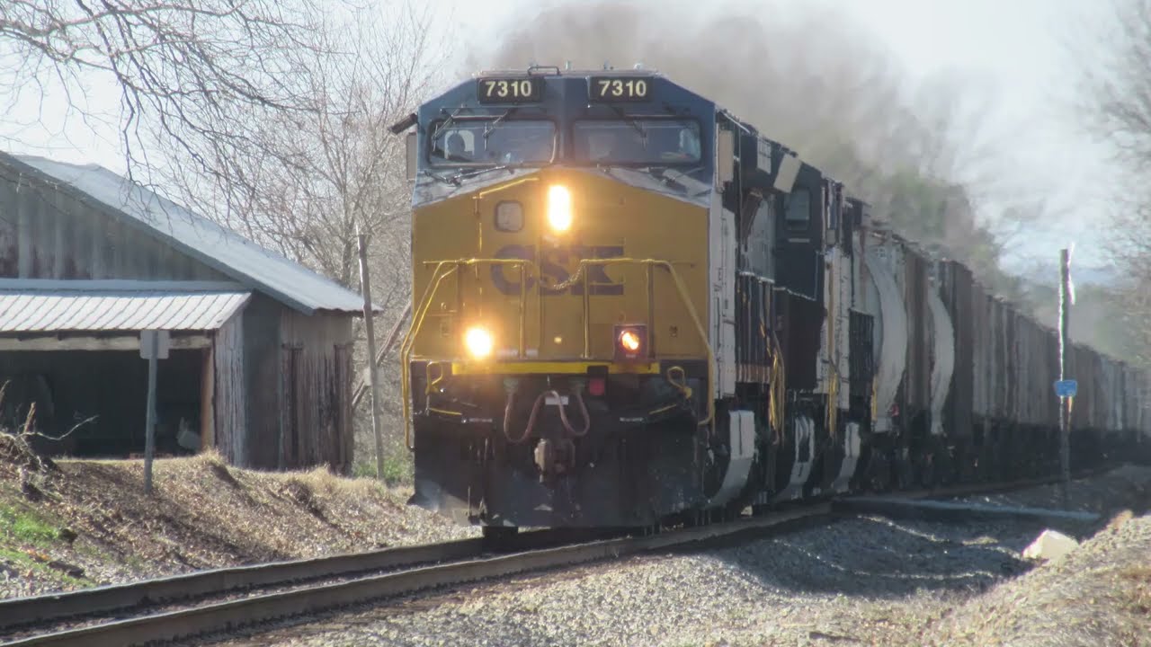 CSX CM44AC 7310 Leads G289-24 With @RJBankhead